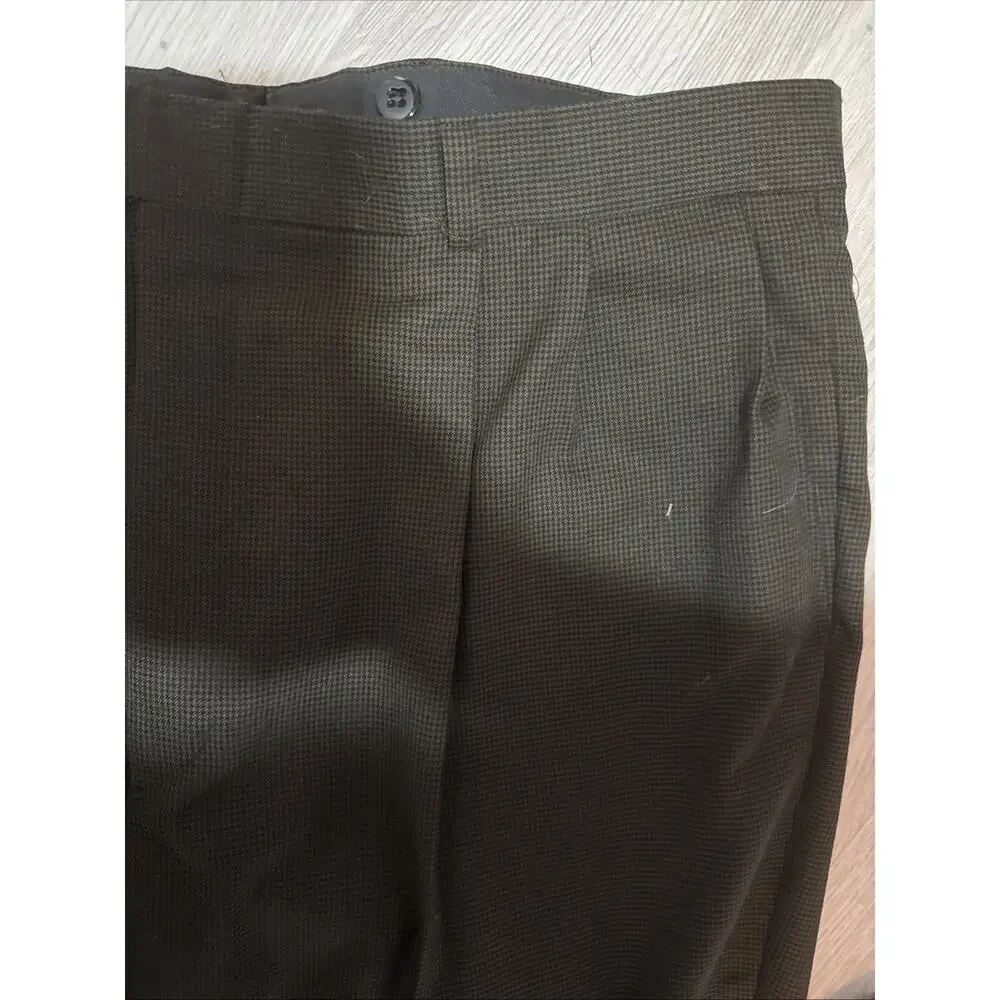 Dark Green Vintage Cellini Linea Mens Size 46L Blazer Sports Coat/pants V8